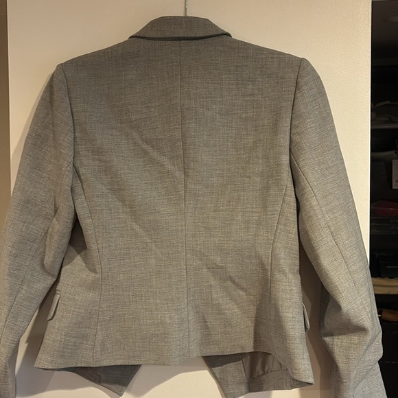 Express - Gray Fitted Blazer (Size US 8) - Picture 6 of 7